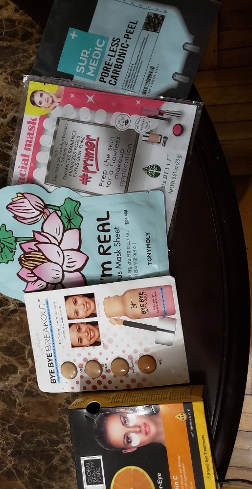 Assorted Facial masks